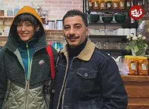 عکس| سفر به گذشته؛ «نوید محمدزاده و فرشته حسینی» در روز ازدواج شان؛ سال 1400