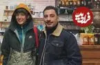 عکس| سفر به گذشته؛ «نوید محمدزاده و فرشته حسینی» در روز ازدواج شان؛ سال 1400