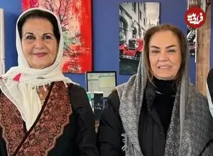 عکس| سفر زمان؛ «نیلوفر و گوگوش» در دوران جوانی و شهرت؛ دهه 50