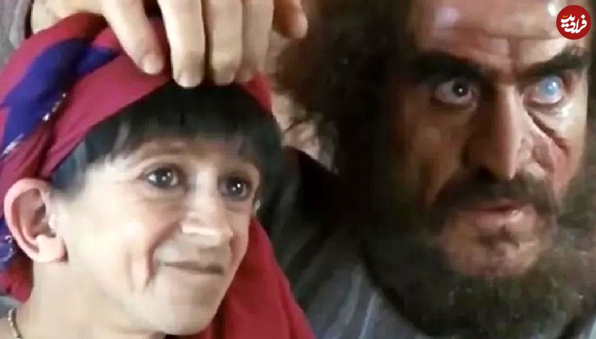 عکس؛ سفر در زمان؛ «غلام شرحبیل» سریال مختار در کنار بهاره کیان افشار؛ سال 99
