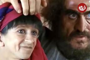 عکس؛ سفر در زمان؛ «غلام شرحبیل» سریال مختار در کنار بهاره کیان افشار؛ سال 99