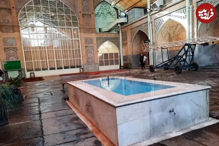 عکس؛ مسجد ترک ها یا آذربایجانی های بازار تهران؛ ارتباط آن با کشف قبر مختار ثقفی