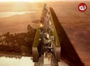 تصاویر| شکست جاه‌طلبی‌های بن سلمان؛ تمام فولاد جهان هم برای ساخت پروژه لاین کافی نبود