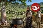 ببینید| غذای روستایی در ایران؛ پخت کابلی پلو غذای محبوب افغانستان در روستایی زیبا