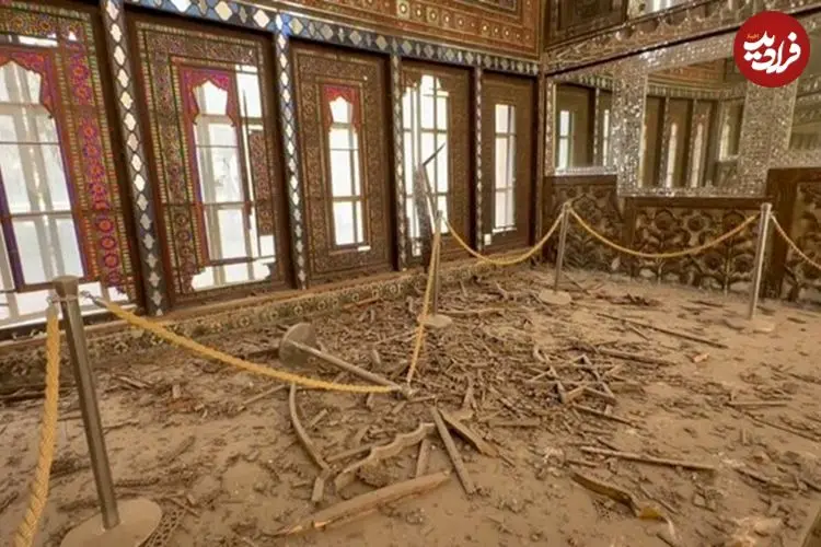 عکس| یونسکو درباره خسارت کاخ گلستان در جنگ هشدار داد
