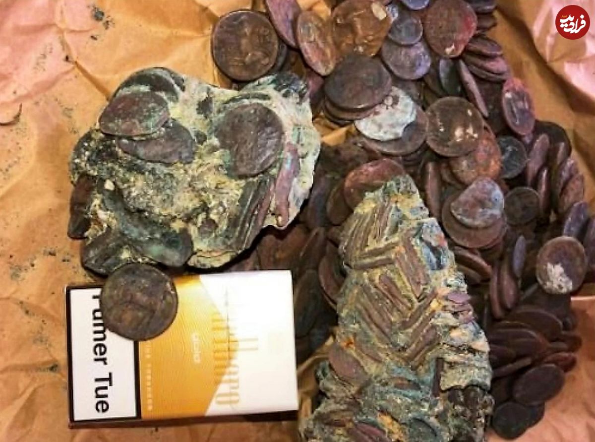 کشف «گنج سکه‌های زنگ‌زده» که قاچاقچیان عتیقه به نروژ برده بودند