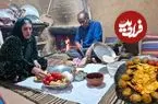 ببینید| غذای روستایی در ایران؛ پخت یک غذای متفاوت با مرغ، گوجه فرنگی و سیب زمینی