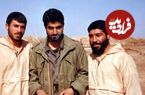 تصاویر؛ سفر در زمان؛ «سردار سلیمانی در کنار همرزمان اش در یک گلزار در جبهه»؛ دهه 60