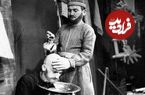 (عکس) سفر به ایران قدیم؛ «سلمانی سیار در خرمشهر»؛ 104 سال قبل/سال 1299