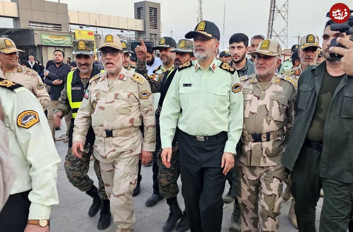 عکس؛ سفر در زمان؛ «سردار رادان با درجه سرتیپ دومی و در 43 سالگی؛ سال 1385