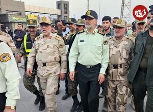 عکس؛ سفر در زمان؛ «سردار رادان با درجه سرتیپ دومی و در 43 سالگی؛ سال 1385