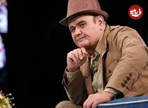 عکس| سفر زمان؛ «اکبر عبدی و عزت‌الله انتظامی» سر سفرۀ غذا در «اجاره‌نشین‌ها»؛ سال 65