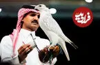 ببینید|  فروش یک شاهین سفید به قیمت ۶۴ میلیارد تومان