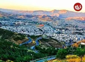 عکس| سفر زمان؛ چشم‌انداز متفاوت و زیبای شهر سنندج در دوران قاجار