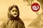 عکس| سفر به عصر قاجار؛ عکس آتلیه‌ای دختر ارمنی با کوزه