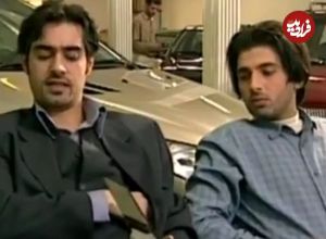 عکس| سفر زمان؛ عکس یادگاری «حامد، پیمان و شهاب» در پشت صحنه سریال «تب سرد»