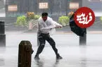 ببینید| صحنه‌هایی از طوفان «دلفین»