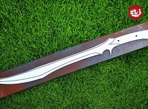 ببینید| فرآیند ساخت شمشیر افسانه ای فیلم ارباب حلقه ها با فنر زنگ زده کامیون