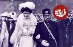عکس| سفر زمان؛ عکس یادگاری مظفرالدین شاه در سفر به روسیه