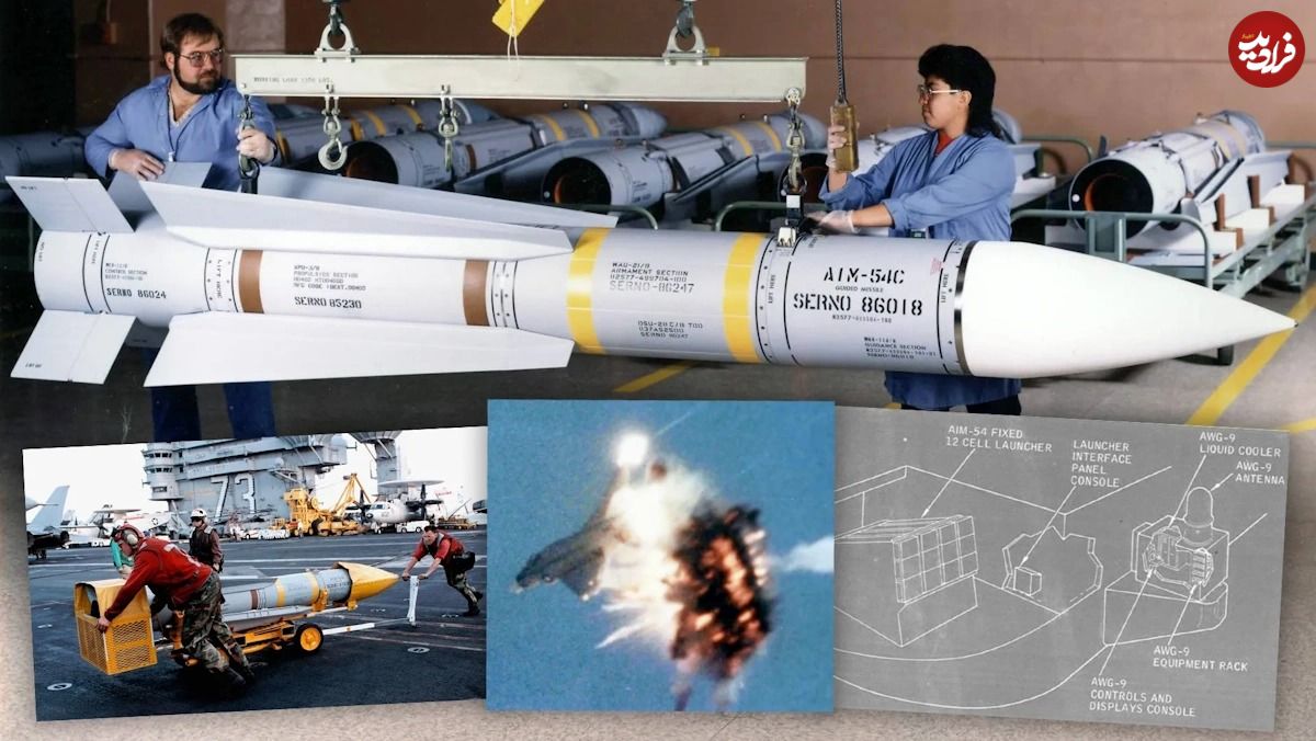 تصاویر؛ AIM-54 Phoenix؛ نگاهی به موشک آمریکایی که نقش مهمی در جنگ ایران و عراق داشت