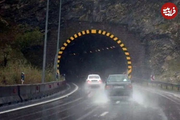 ترافیک روان در محورهای شمالی/ بارش برف و باران در ۱۰ استان کشور