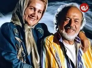 عکس| سفر زمان؛ «ایرج قادری و همسر اول اش، تهمینه» در سفر پاریس؛ دهه 50