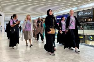 (عکس) مراکز خرید عربستان سعودی ؛ پیاده روی و فرار از گرما