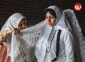 تصاویری جالب از بازیگران زن «بامداد خمار» در پشت صحنه سریال