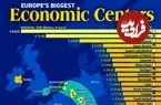 قدرتمندترین مراکز اقتصادی در قاره اروپا + اینفوگرافی