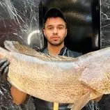 ببینید| غذای خیابانی در ایران؛ کباب ماهی هامور با سس مخصوص