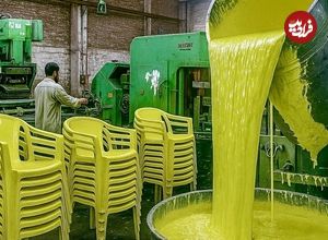 ببینید| فرآیند شگفت انگیز تولید صندلی با بازیافت گونی های پلاستیکی در پاکستان
