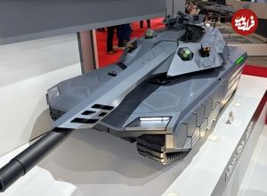 عکس| تانک یا بمبافکن؟؛ رونمایی از سلاحی جدید با طراحی «نامرئی» B-۲۱