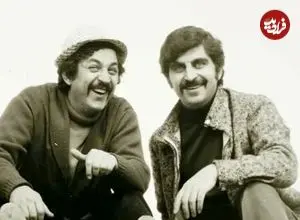 عکس| سفر زمان؛ «محمد متوسلانی» 87 ساله و «منصور سپهرنیا» 91 ساله در کنار هم؛ سال 1401