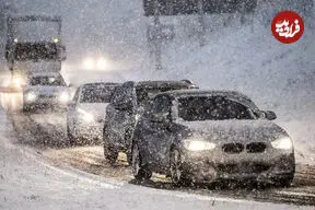 ببینید| دفن خودروها در کولاک برف آرژانتین