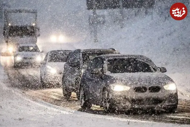 ببینید| دفن خودروها در کولاک برف آرژانتین
