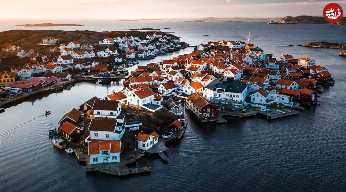(عکس) تصاویری از جزیره ای در سوئد که هیچ ماشینی در آن وجود ندارد!
