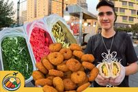 ببینید؛ غذای خیابانی در ایران؛ پخت فلافل توسط نوجوان 17 ساله در تهران