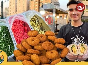 ببینید؛ غذای خیابانی در ایران؛ پخت فلافل توسط نوجوان 17 ساله در تهران