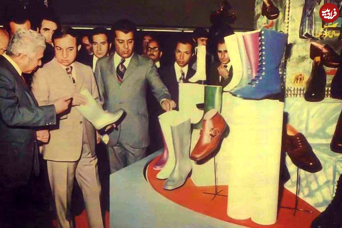 تصاویر؛ سفر در زمان؛ اولین کفش ملی ایران