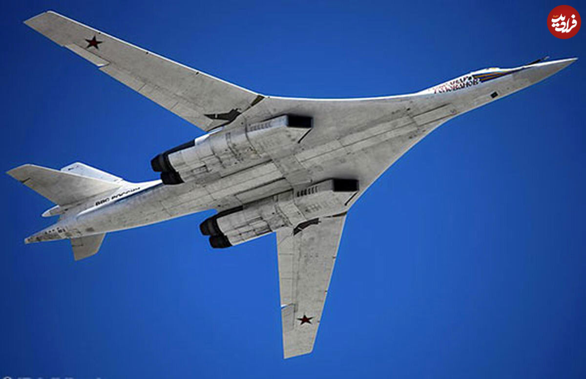 (ویدئو) سوخت‎گیری هوایی بمب ‎افکن Tu-160M از سوخت‎رسان ایلوشی