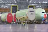 ببینید| نگاهی به مراحل تولید و مونتاژ هواپیمای غول پیکر ایرباس A380