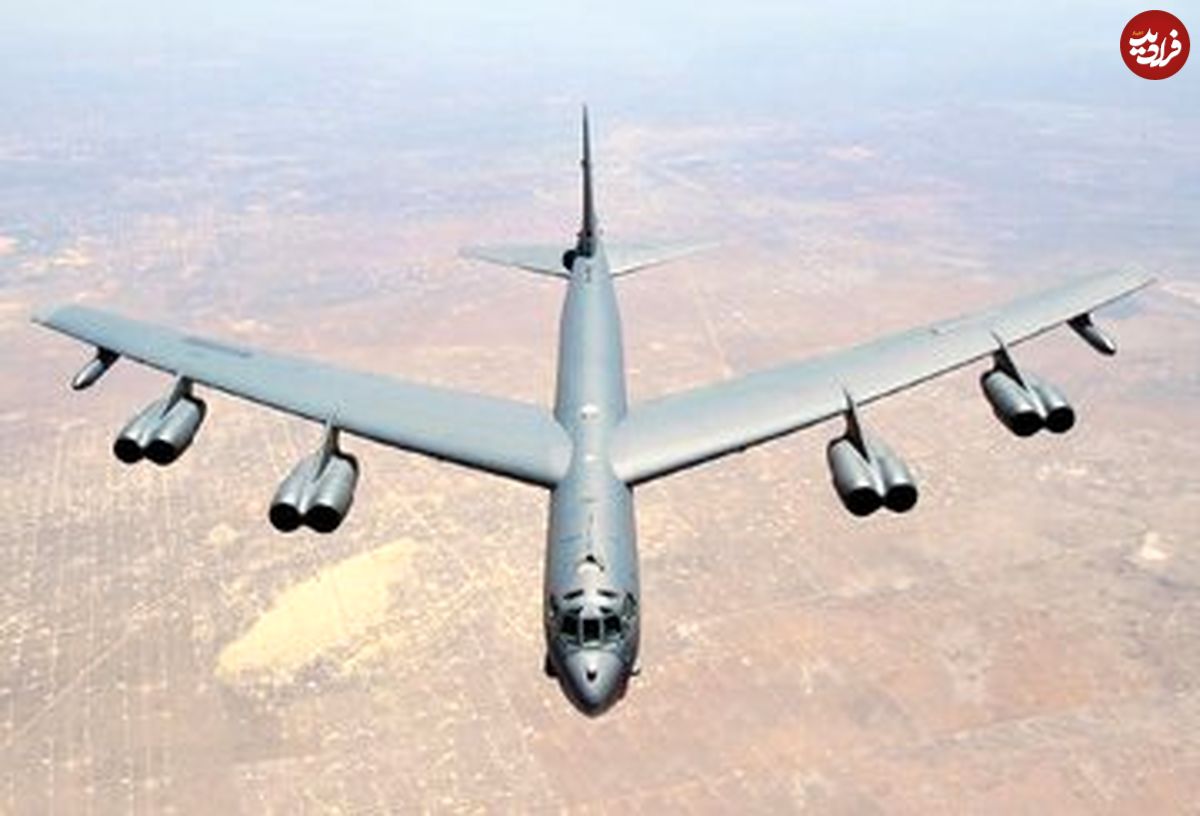 (عکس) تجهیز بمب‌افکن غول‌پیکر B-52 به موتورهای رولزرویس 