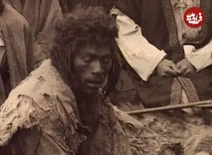 عکس| سفر زمان؛ تصویر پرتره از «درویش سیاهپوست چپق‌کش» در دوران قاجار