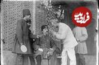 عکس؛ سفر در زمان؛ چشم پزشکی خیابانی به سبک قاجار