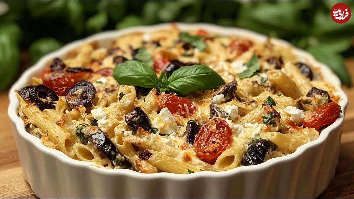 ببینید؛ طرز تهیه پاستای مدیترانه ای با بادمجان توسط آشپز ماهر ایتالیایی