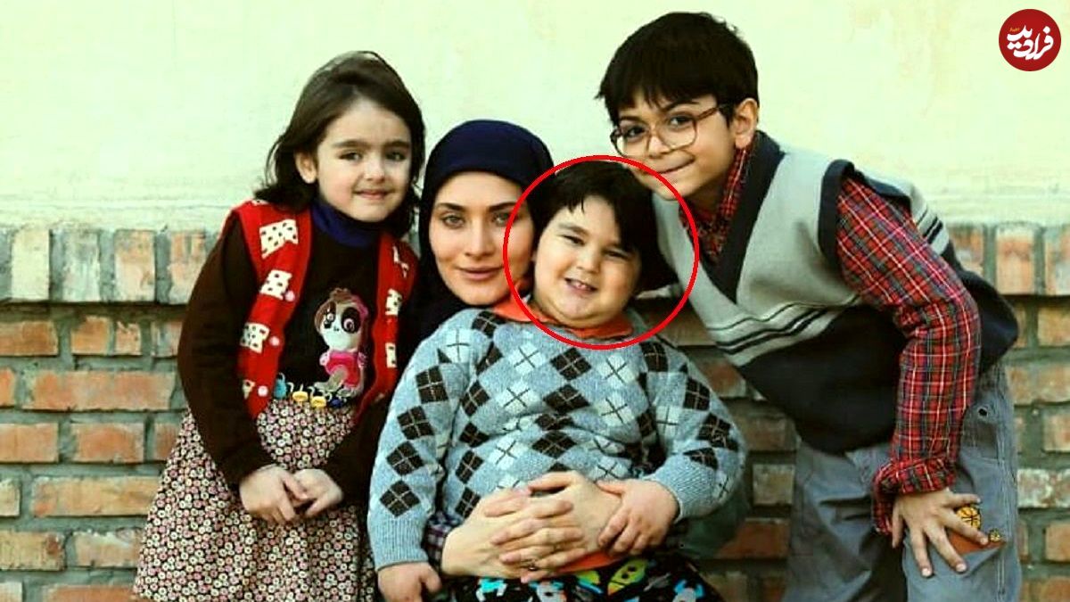 عکس؛ سفر در زمان؛ «بازیگر کودکی رسول» در سریال بچه مهندس در کنار رویا میرعلمی؛ سال 1400