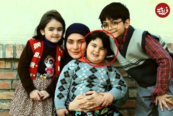 عکس؛ سفر در زمان؛ «بازیگر کودکی رسول» در سریال بچه مهندس در کنار رویا میرعلمی؛ سال 1400