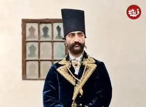 عکس| سفر زمان؛ «ناصرالدین شاه» در کنار همراهان اش و در سفر شهرستانک کرج