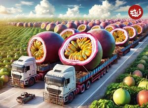 ببینید؛ چگونه کشاورزان هندی میلیون ها عدد پشن فروت را برداشت می کنند؟