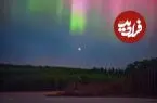 عکس روز ناسا از مریخ و کندوی عسل زیر شفق قطبی